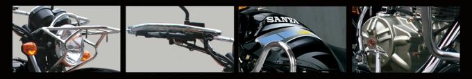 4 Stroke Dirt Street Motorcycle , Automatic Dual Sport Motorcycle Gas / Diesel Fuel