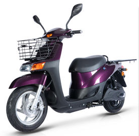 China Electric Street Legal Scooters 800w 72v Brushless DC Motor With Front Basket / Rear Box supplier