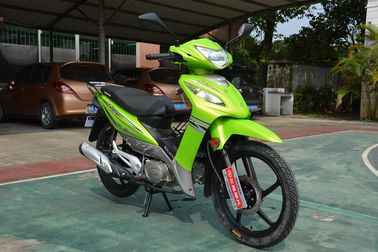 China Green Color Cub Motorcycle , 4 Stroke Scooter Cub Disc / Drum Braking Mode supplier