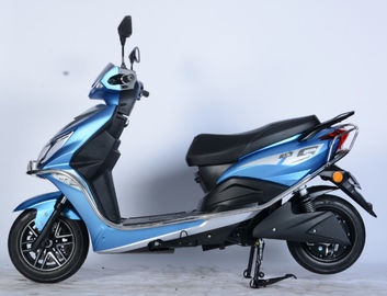 China Blue Color Electric Moped Scooter , Road Legal Electric Scooter Moped For Adults  supplier