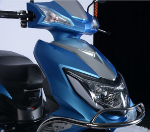 China 1200w Electric Moped Scooter With Pedals , Electric Road Scooter / Street Scooter  supplier