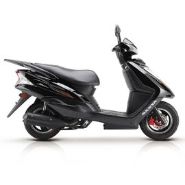 China Anti Skid Tire Gas Motor Scooter , Gas Powered Scooters Street Legal 6L Fuel Tank supplier