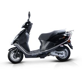 China Comfortable Seat Gas Moped Motor Scooter Durable Disk / Drum Brake System supplier
