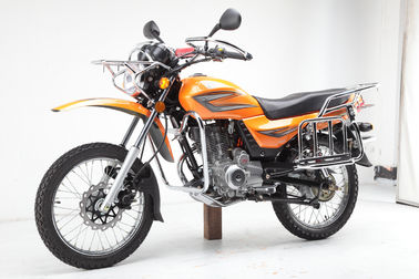 China 125CC On Off Road Motorcycles , On Road Dirt Bike Disk / Drum Brake System supplier