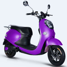China Strong Headlight Electric Moped Scooter , No Licence Electric Scooter Bike 220V supplier