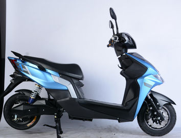 China Steel Frame Battery Operated Scooter , Electric Moped Scooter For Adults supplier