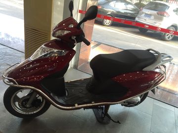 China Black Color Gas Motor Scooter Gasoline Eletric Start 100CC 125CC Model 152QMI Engine supplier