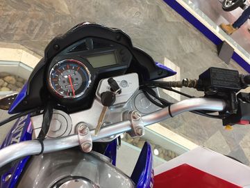 On Road Off Road Motorcycle Crystal Front Head Light Attractive Yellow Color supplier