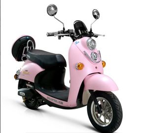 Girls Pink Electric Moped Scooter For Kids , Electric Ride On Scooter / Moped