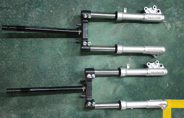 China Steel Material Motor Cycle Parts , Hydraulic Front Shock Absorber Durable factory